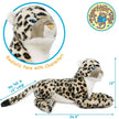 Sienna the Snow Leopard | 30 Inch Stuffed Animal Plush
