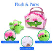 Plush Animal Set with Purse - Alligator