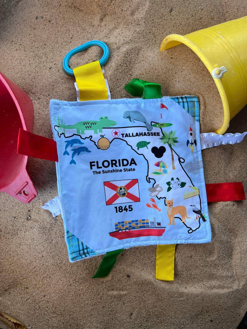 Crinkle Tag Square Toy-Florida State