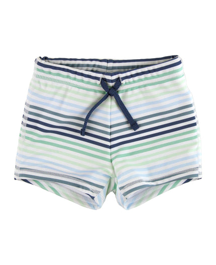 Baby Boys Coastal Stripes Swim Shorties
