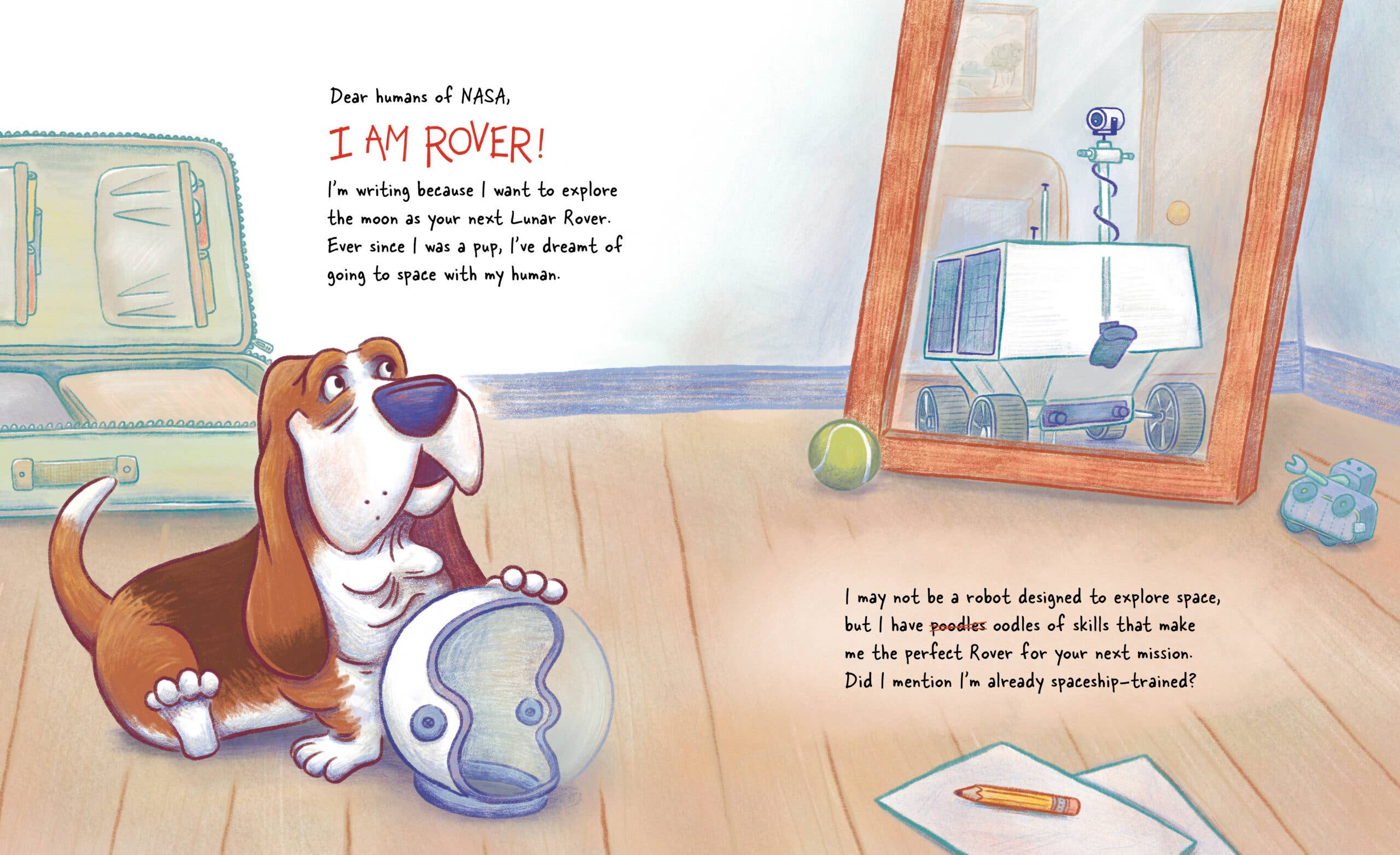 Earth Rover Hardcover Book