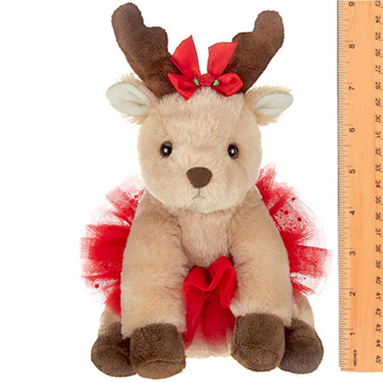 Darling Dancer the Ballerina Reindeer Stuffed Animal