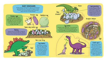 Little Explorers: Dinosaurs Book