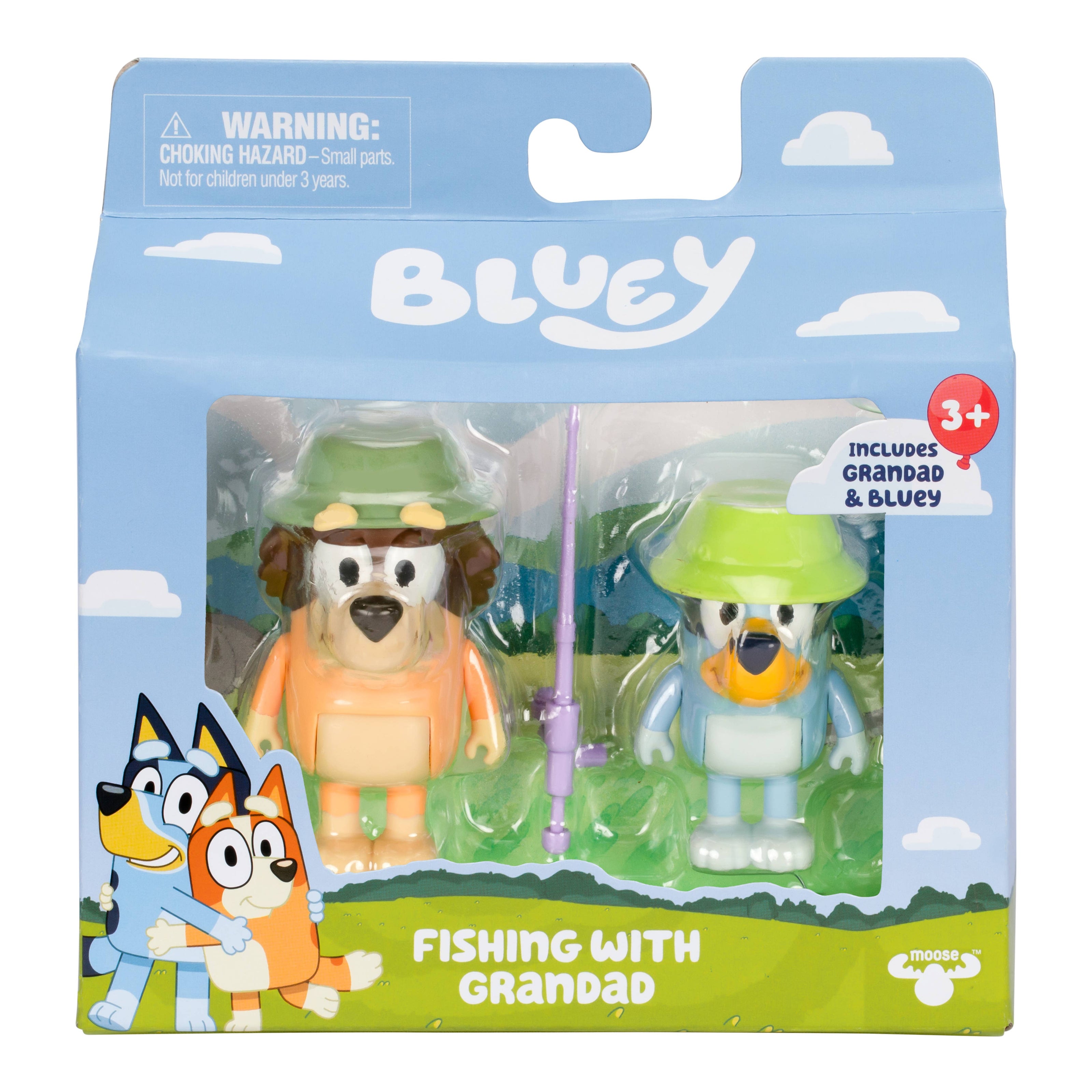 Moose Toys Bluey 2-Pack Figurine Toy Set