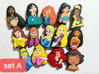 DELETE DUPLICATE Princesses and Brave Girls shoe charms: #A9 Rapunzel