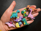 DELETE DUPLICATE Pick your own Cartoon Dinosaurs shoe charms