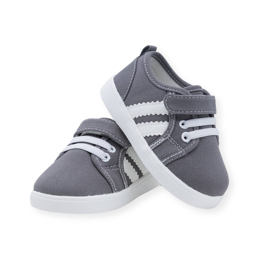 Wee Squeak Andy Grey Tennis Shoes