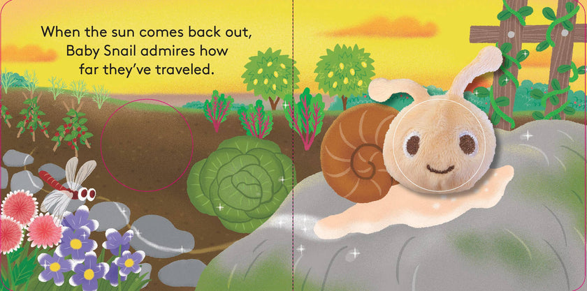 Baby Snail: Finger Puppet Book