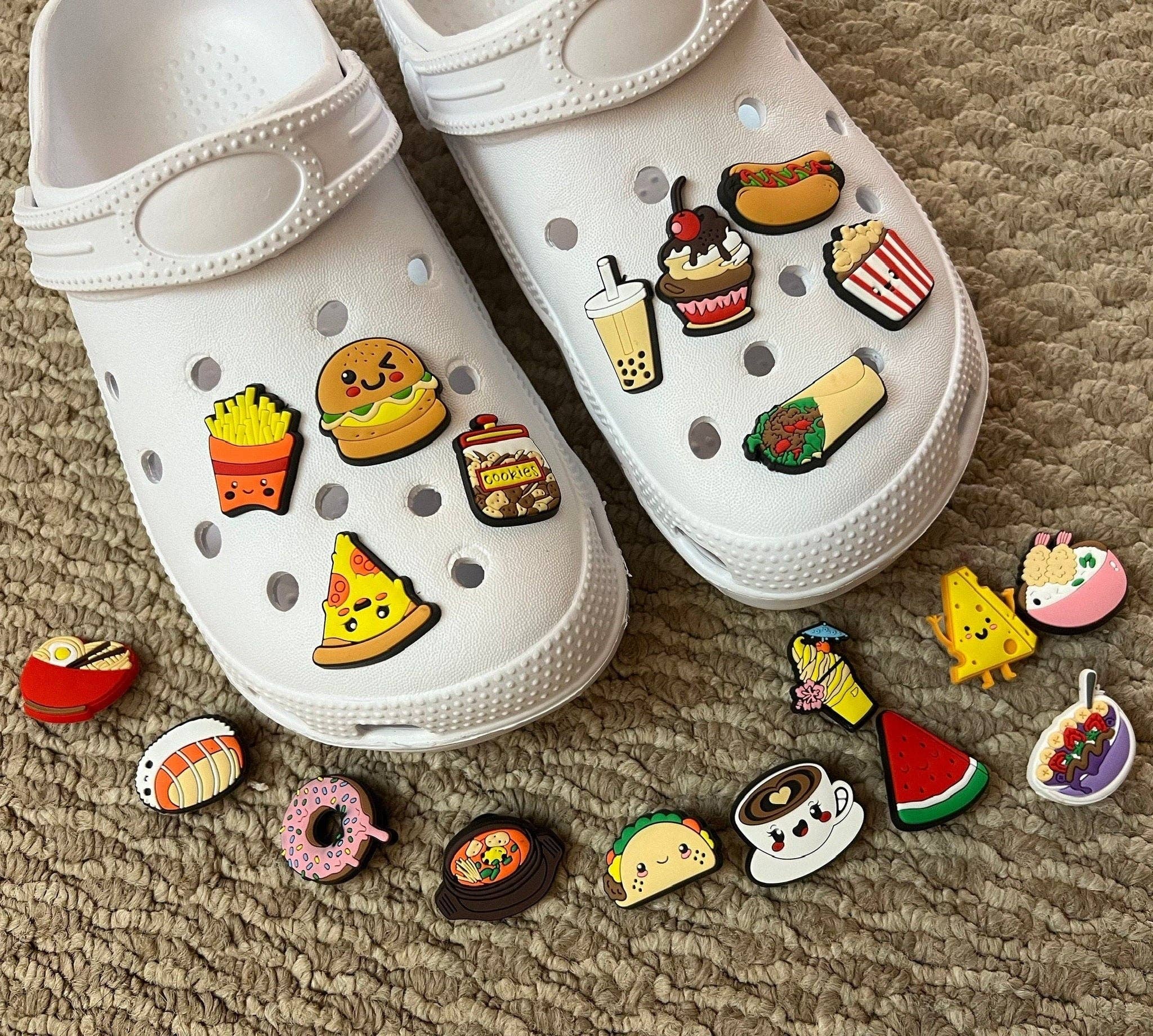 Food Shoe Charms