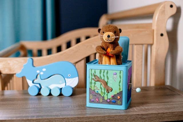 Sea Otter Jack in the Box Toy