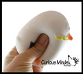 Seagull Squishy Squeeze Stress Ball Soft Doh Filling Toy