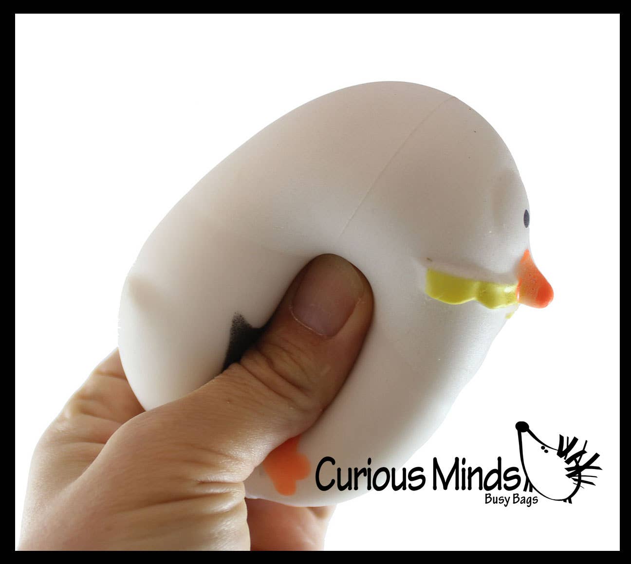 Seagull Squishy Squeeze Stress Ball Soft Doh Filling Toy
