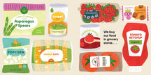 Our Food Grows Hardcover Book