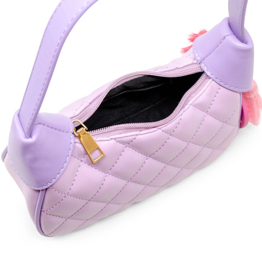 Kids Quilted Shoulder Bag