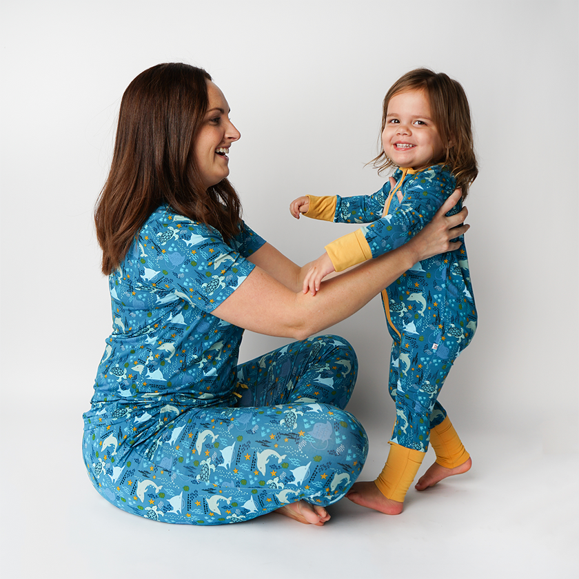 Ocean Friends Bamboo Pajamas Baby Pajamas Baby Clothes