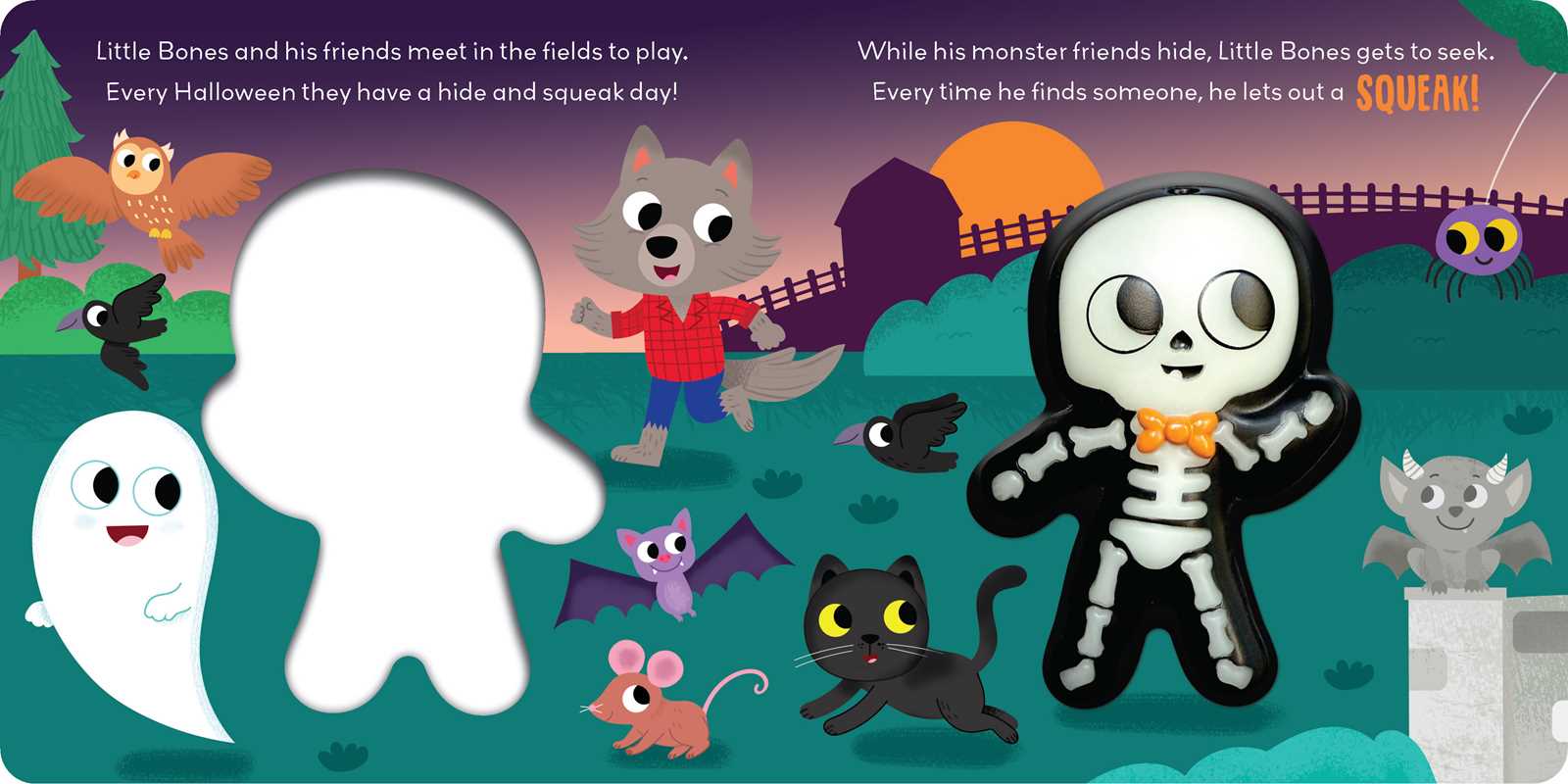 Squeeze & Squeak: Hide and Squeak! Board Book