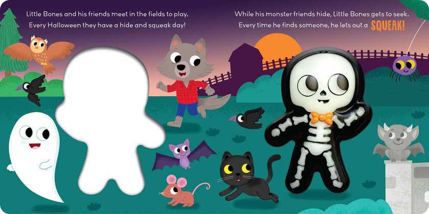 Squeeze & Squeak: Hide and Squeak! Board Book