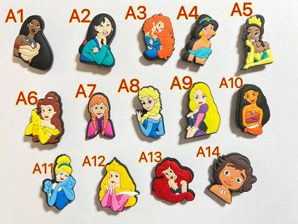 DELETE DUPLICATE Princesses and Brave Girls shoe charms: #A11 Cinderella