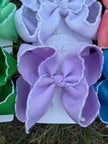 Tiny Fun Solid Hair Bows (4in)