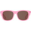 Candy Pink Navigator Sunglasses with Amber Lenses