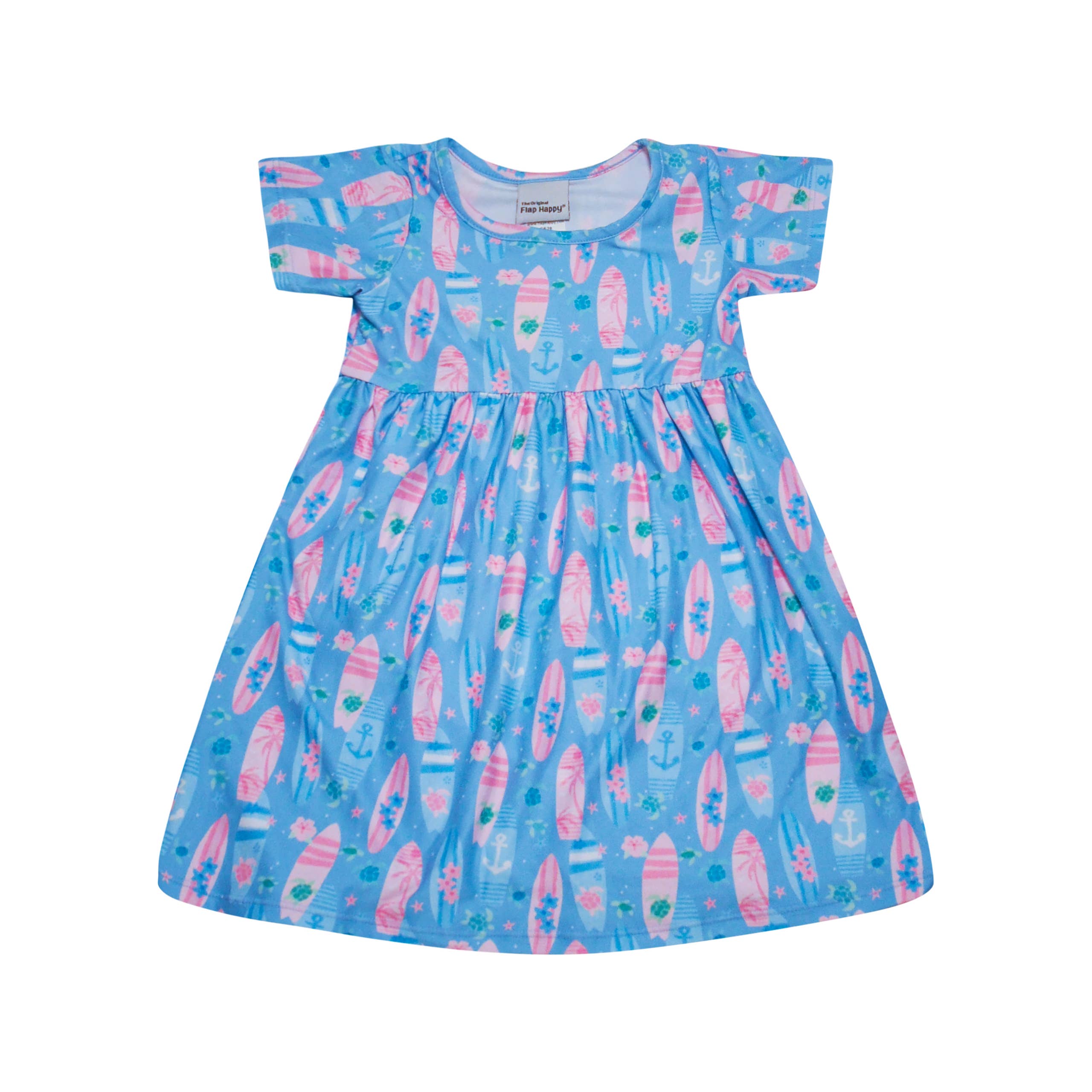 Kids UPF50+ Laya Short Sleeve Tee Dress for Girls