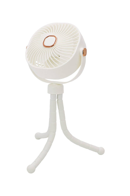 Matte Pastel Led Flexible Leg Electric Fan - Assorted