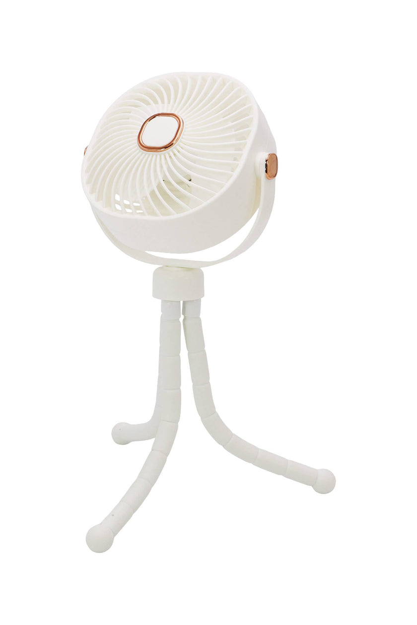 Matte Pastel Led Flexible Leg Electric Fan - Assorted