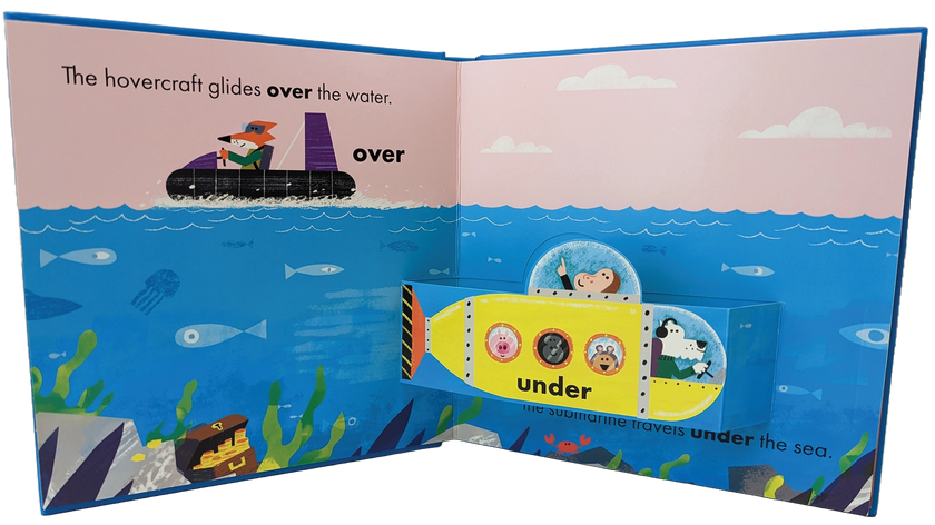 Pop-Up Vehicles: Let's Sail! Board Book