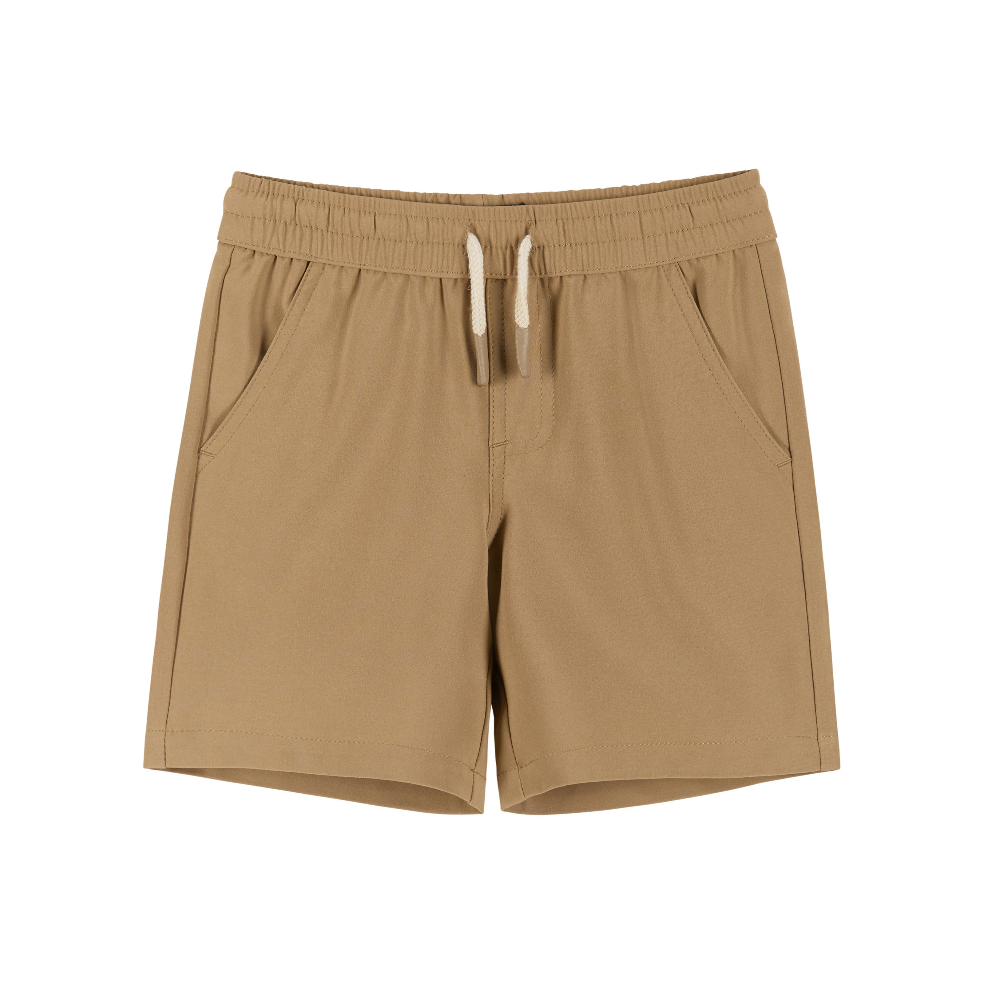 Boys Toddler Short Sleeve Knit Buttondown & Shorts Set