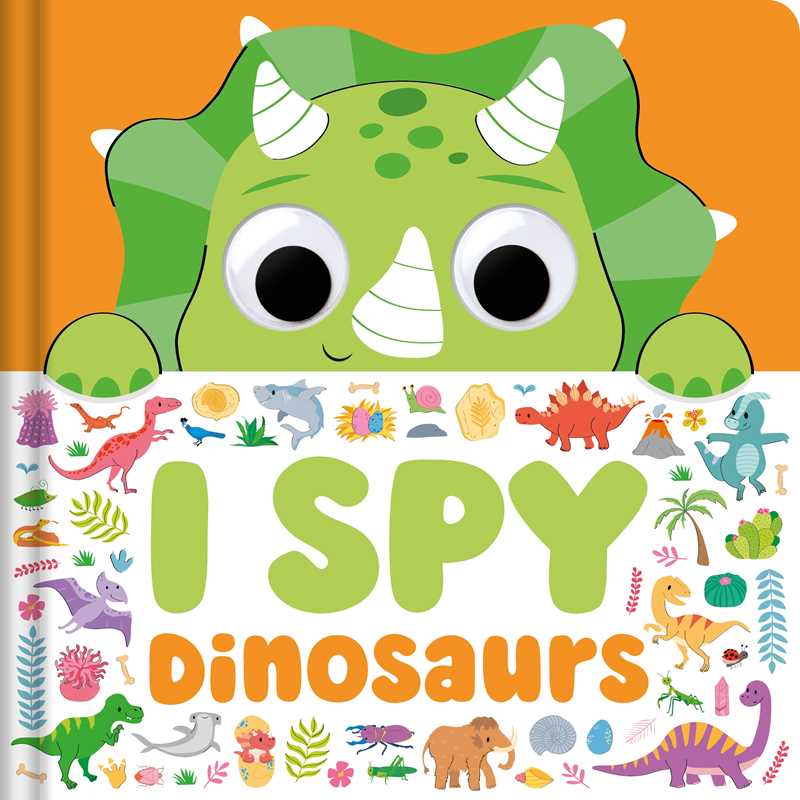 I Spy Dinosaurs Board Book