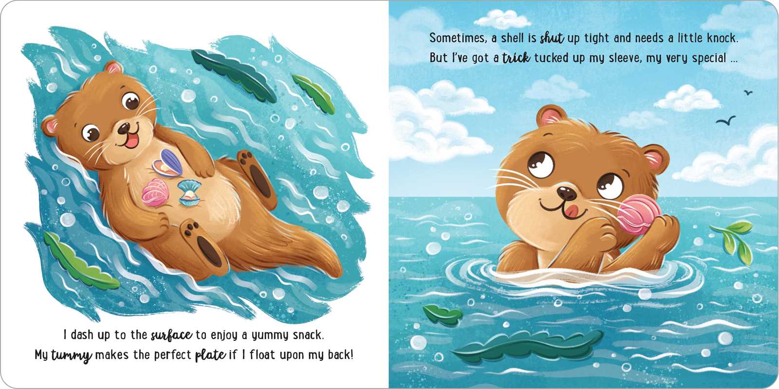 I Love Being a Sea Otter: Padded Board Book by Em Bruce