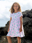 Kids UPF50+ Laya Short Sleeve Tee Dress for Girls