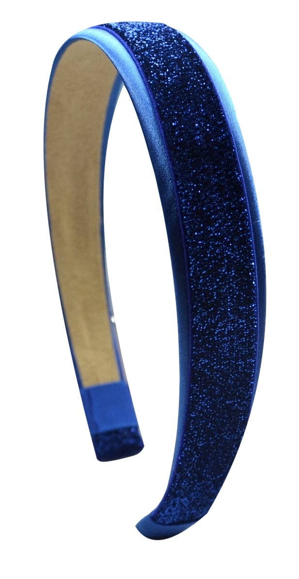 Satin Glitter Sparkle Arch Girls Headband - Assorted