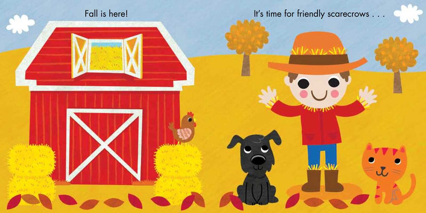 Fall Is Here! Board Book
