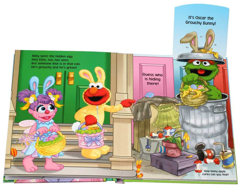 Sesame Street: Guess Who, Easter Elmo! Hardcover Book