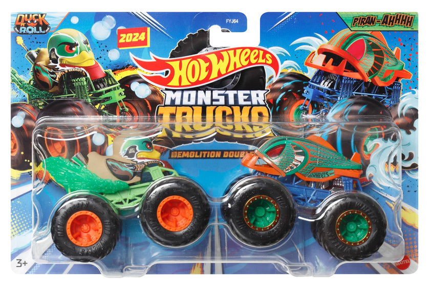 Die-Cast Hot Wheels Demolition Doubles 2 pack