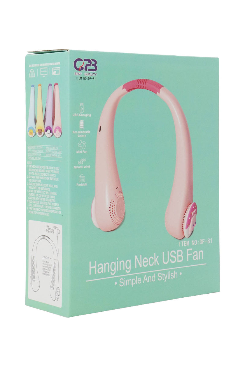 Animal Pals Bladeless Neckband Electrical Fan - Assorted