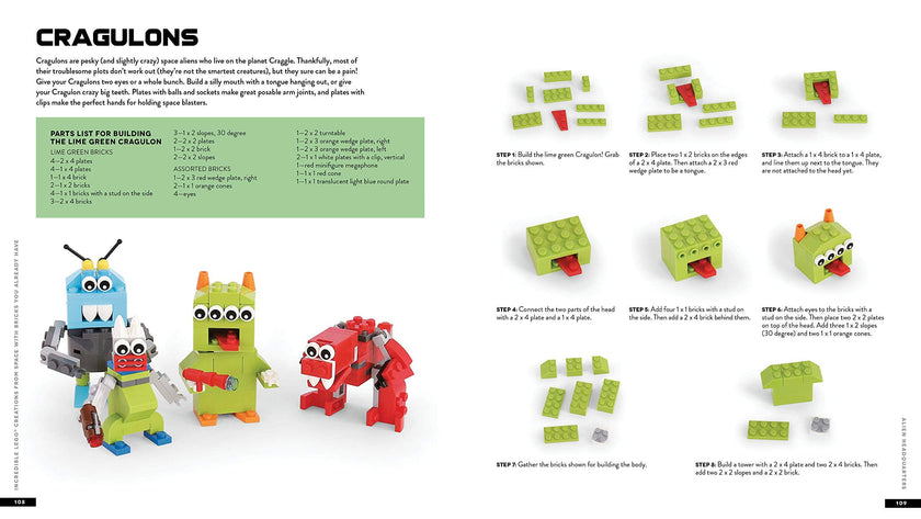 Incredible LEGO� Creations from Space with Bricks You Already Have Book