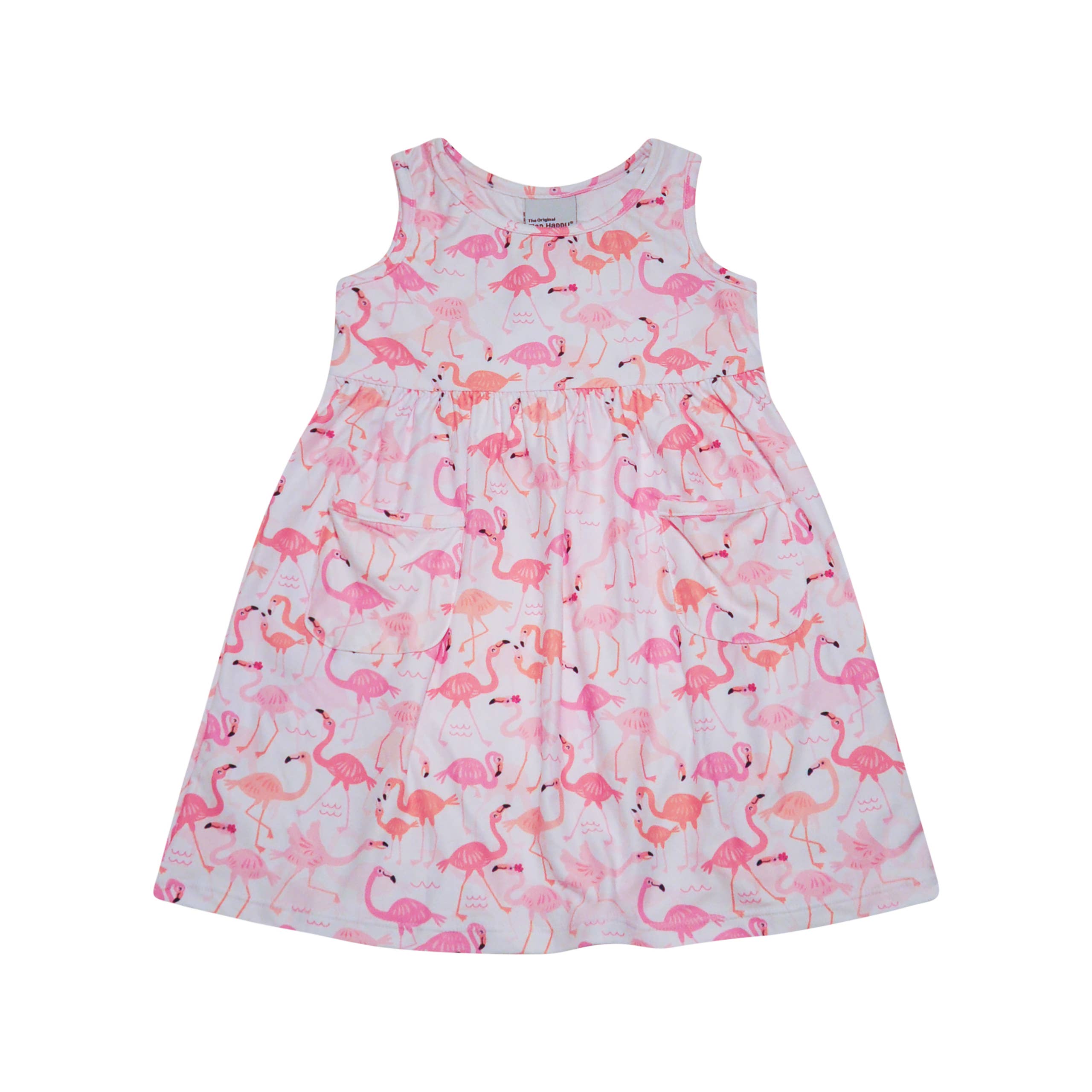 Kids UPF50+ Dahlia Sleeveless Dress w/ Pockets for Girls