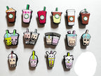 Bubble Tea/Boba Tea Shoe Charms