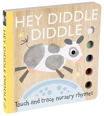 Touch and Trace Nursery Rhymes Board Book Hey Diddle Diddle