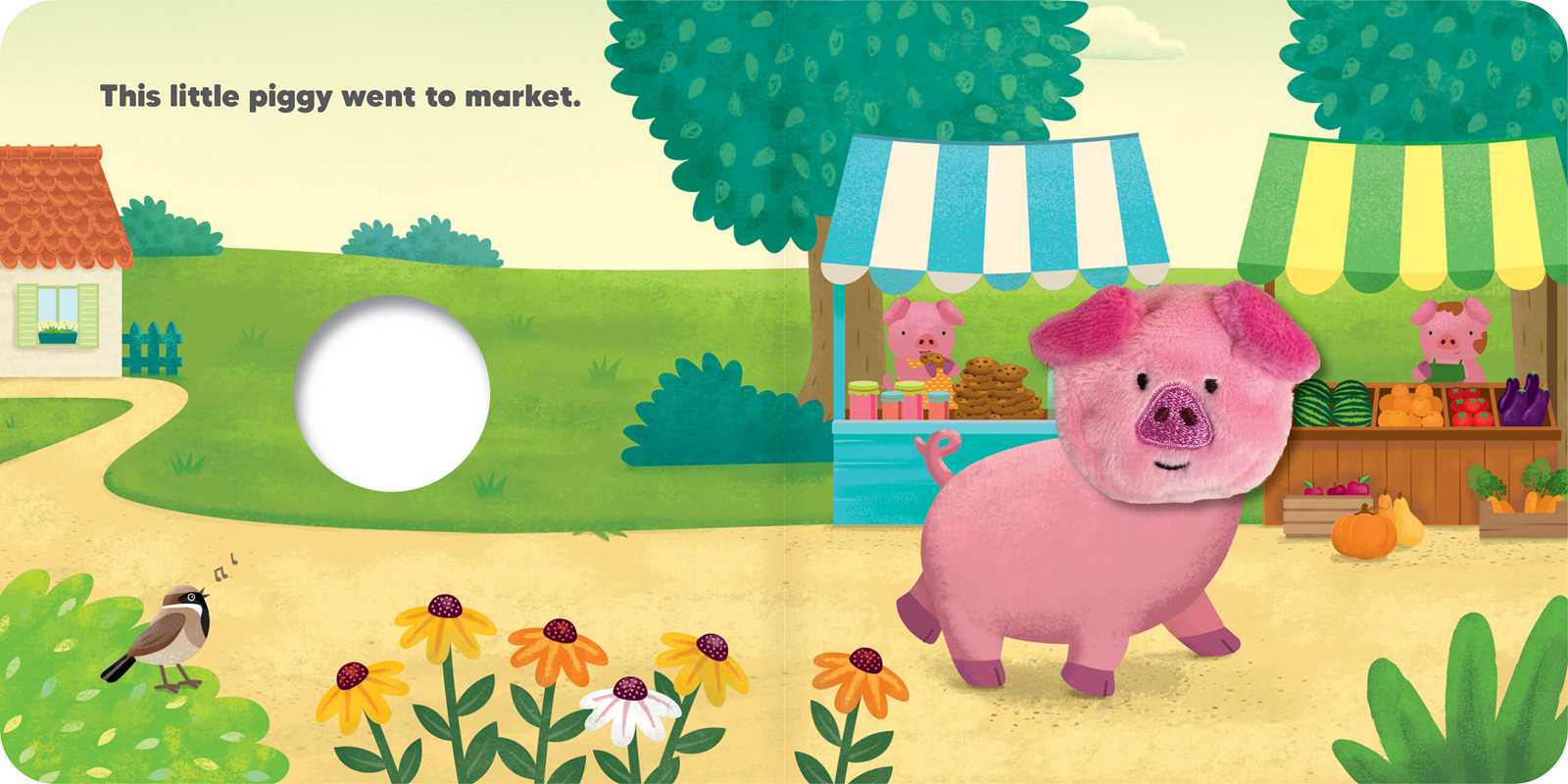 This Little Piggy: Finger Puppet Book