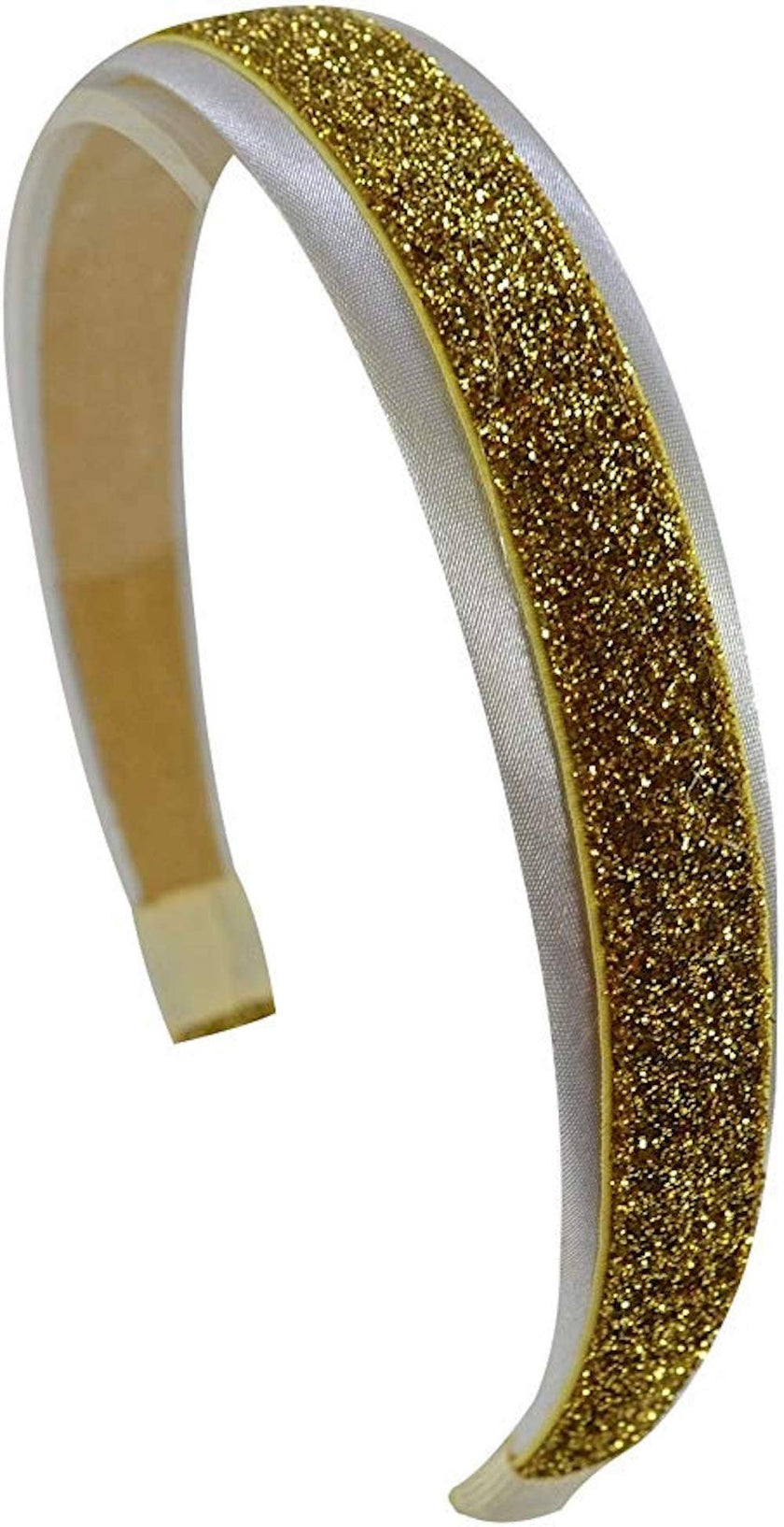 Satin Glitter Sparkle Arch Girls Headband - Assorted
