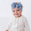 Baby Bling® Tulle FAB® soft nylon headband with tulle bow