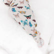 Wings of Paradise Butterflies Bamboo Gown and Hat Newborn Baby Gift Set