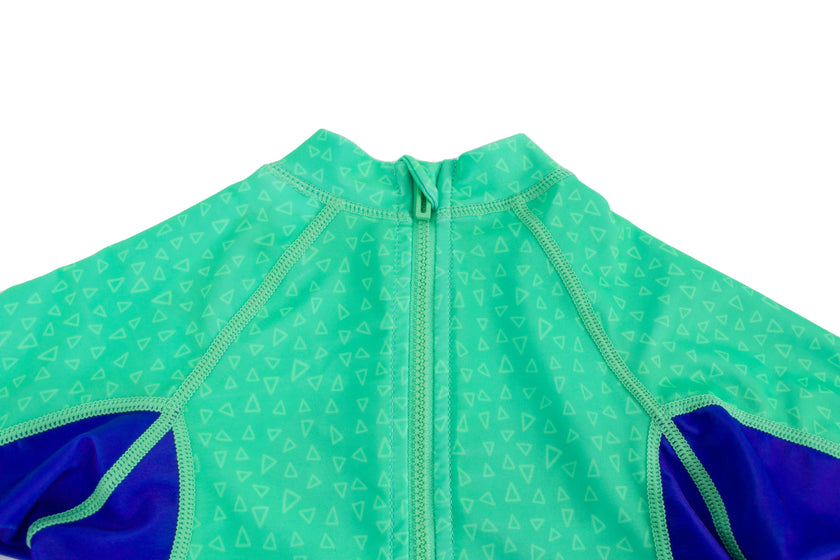 Baby Rashguard One Piece Swimsuit - Devin the Dino