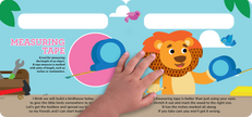 My First Toolbox- Sensory Touch and Feel Board with Handle