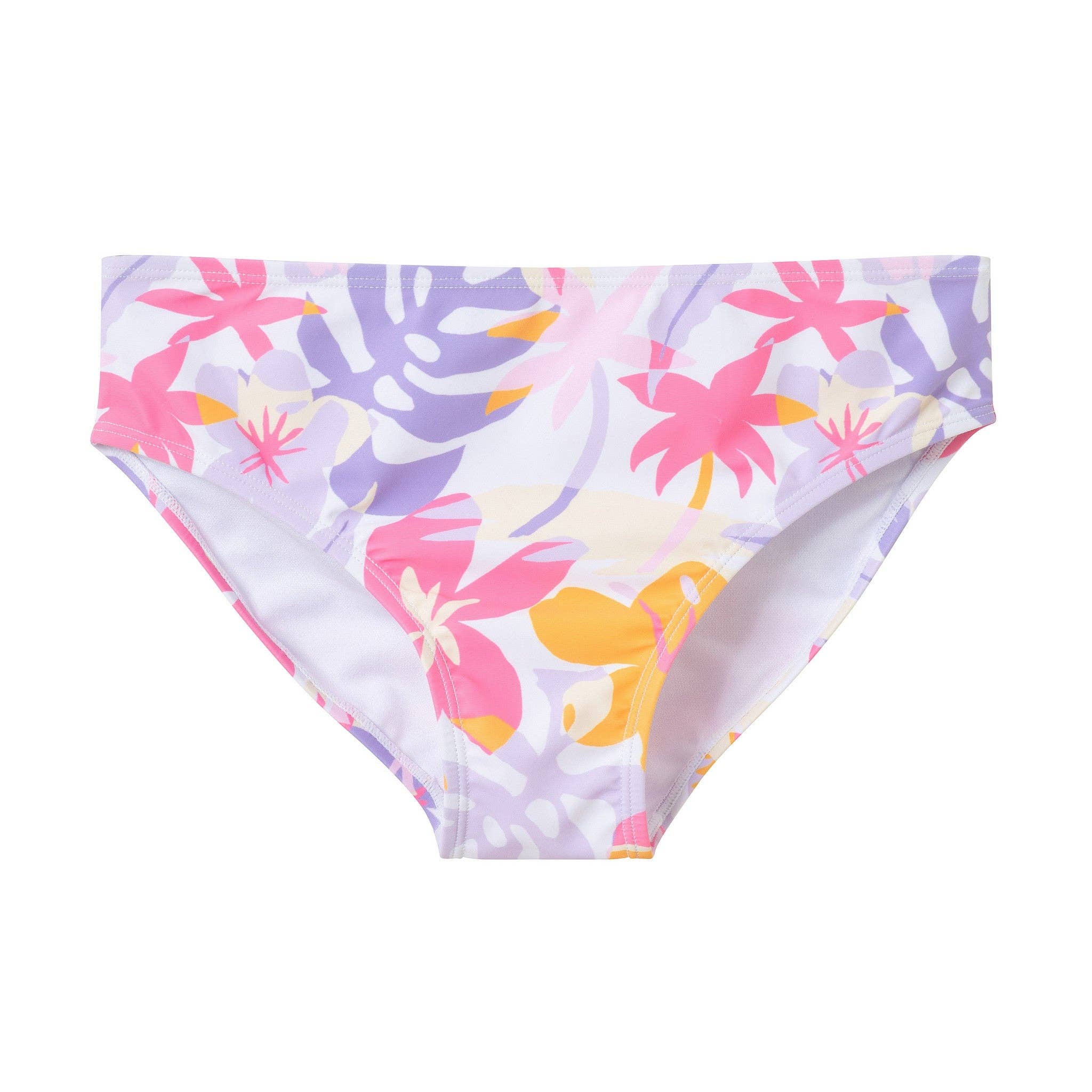 Tween Girls Asymmetrical Bikini | Palm Print