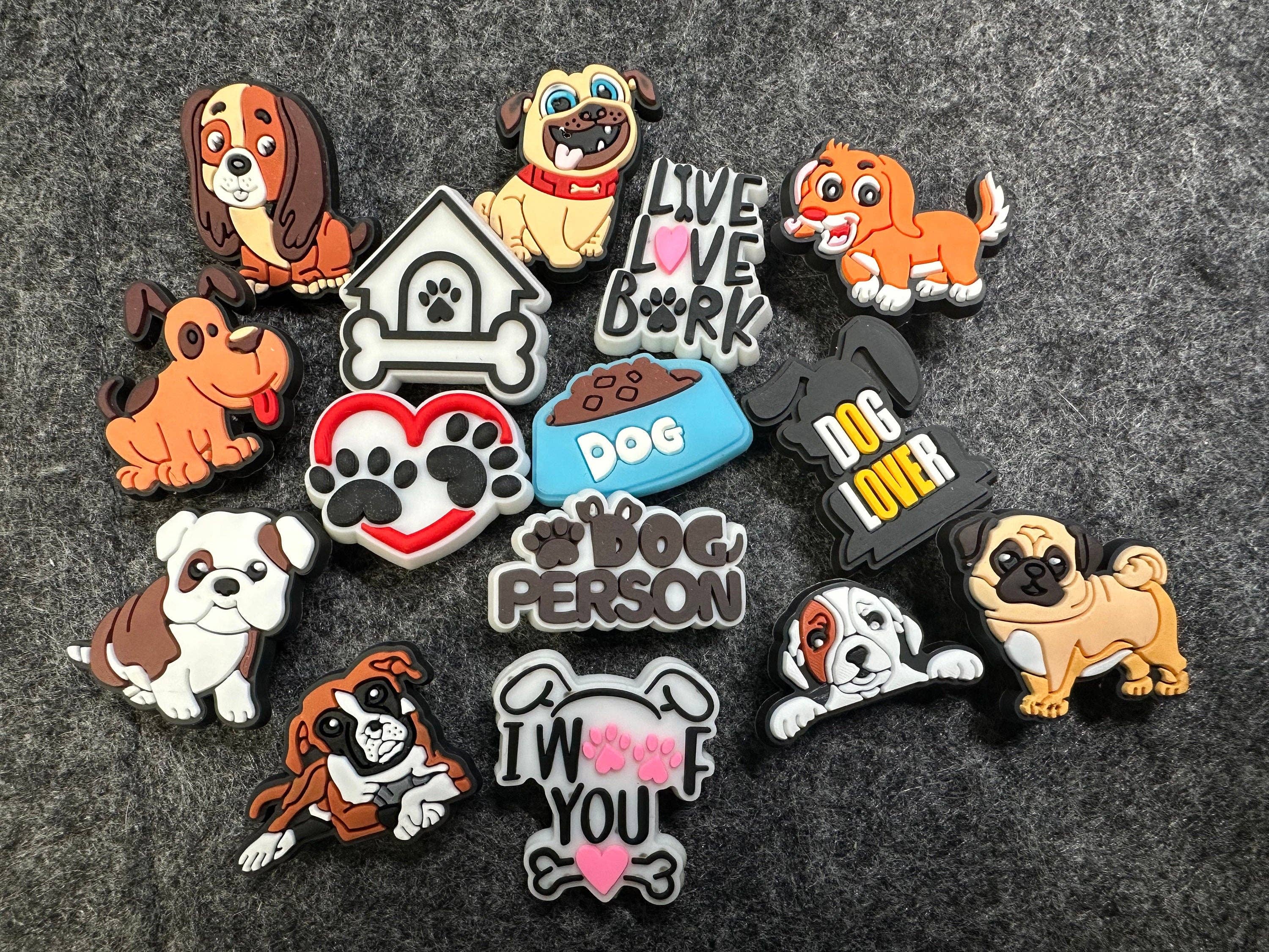 Dog and Cat Shoe Charms