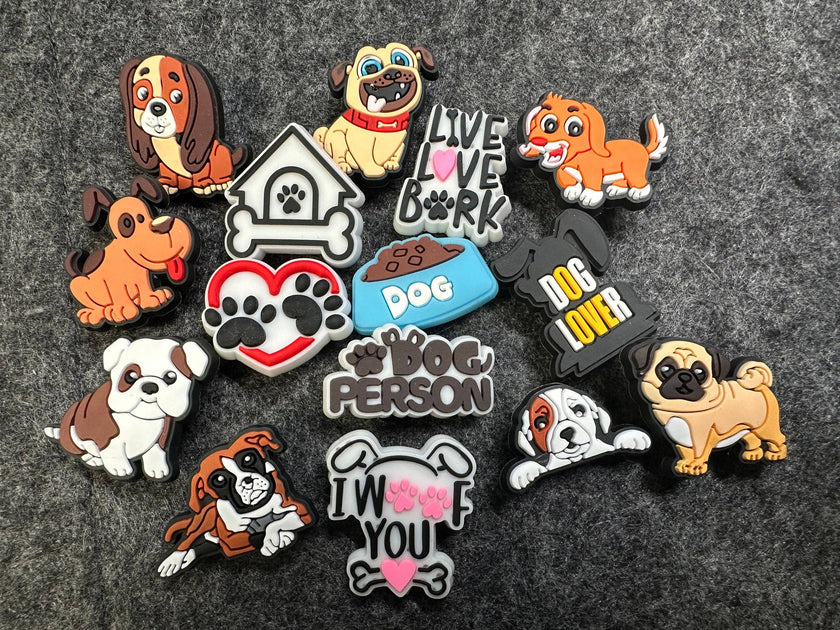Dog and Cat Shoe Charms